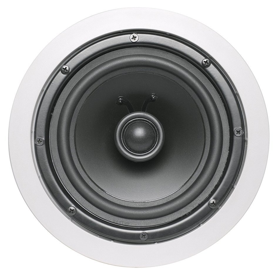 Atlantic Technology ICTS-6.1-IP-S 6.5" 2-Way IP Compatible In-Ceiling Speaker (Single, White) N3