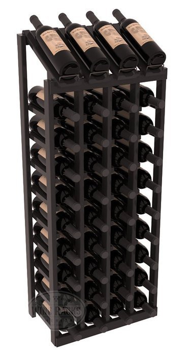 Wine Racks America Redwood 4 Column 10 Row Display Top Kit. 13 Stains to Choose From! N4