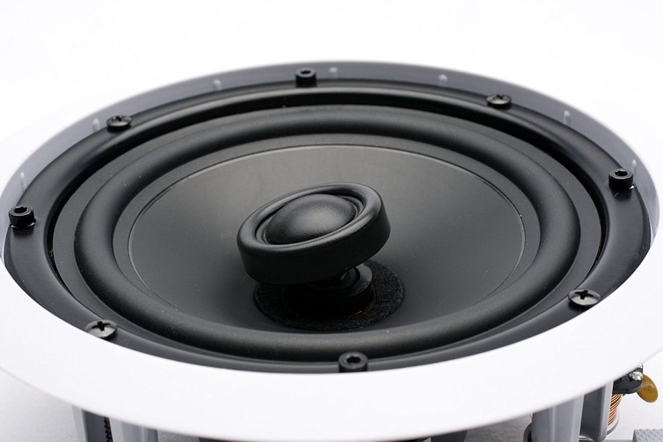 Atlantic Technology ICTS-6.1-IP-S 6.5" 2-Way IP Compatible In-Ceiling Speaker (Single, White) N4