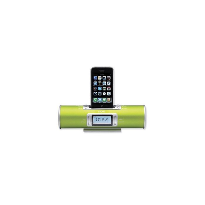 Envy Green xiDoc Clock Radio