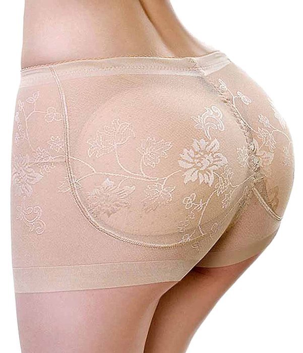 Gotoly Women Lace Padded Seamless Butt Hip Enhancer Shaper Panties Underwear N9
