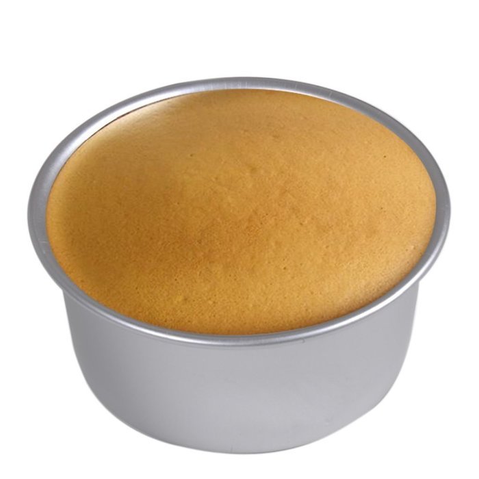 TOOGOO(R) 8 Inch Sandwich Cake Baking Tin Pan Mould Box Round Deep Loose Base Bottom Aluminum N5