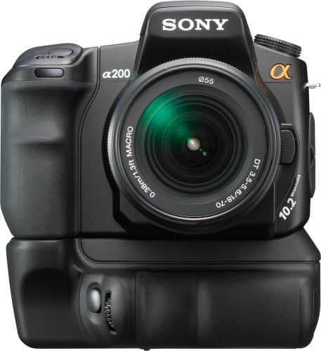 Sony Alpha A200K 10.2MP Digital SLR Camera Kit with Super SteadyShot Image Stabilization with 18-70mm f/3.5-5.6... N14