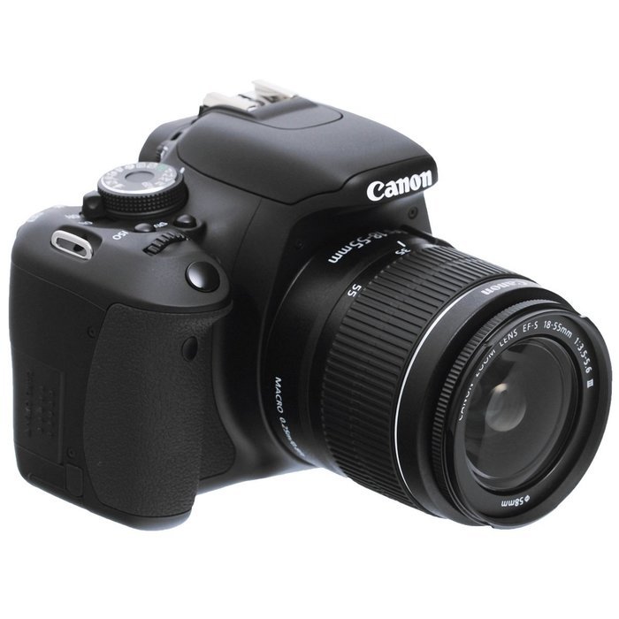 Canon EOS 600D (European EOS Rebel T3i) 18 MP CMOS Digital SLR Camera and DIGIC 4 Imaging with EF-S 18-55mm f/... N9