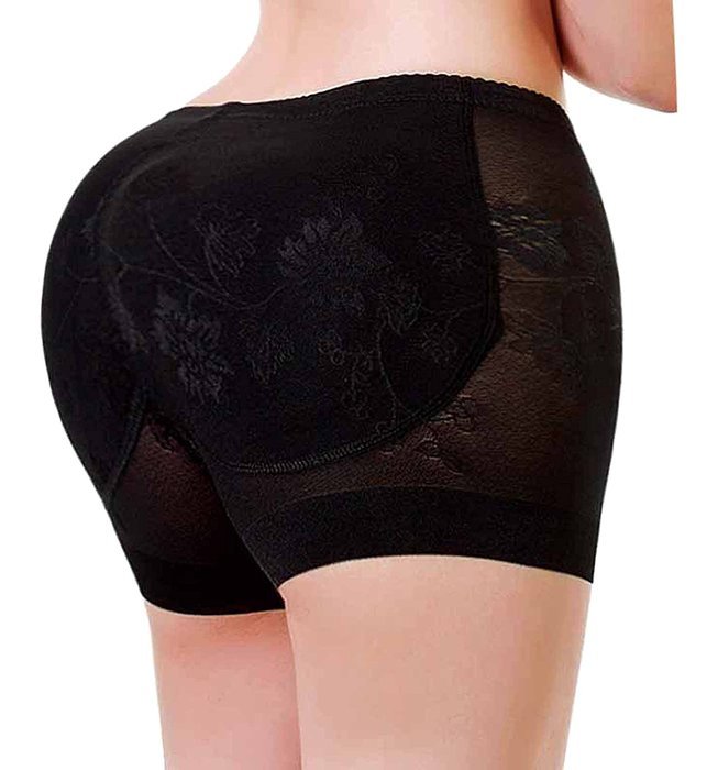 Gotoly Women Lace Padded Seamless Butt Hip Enhancer Shaper Panties Underwear N13