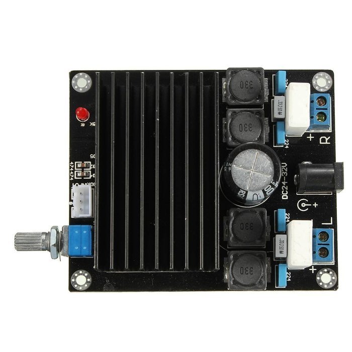 Amplifier Module Board, CandyQ 100W + 100W Amplifier TDA7498 Class D DIY Amplifier Board N8