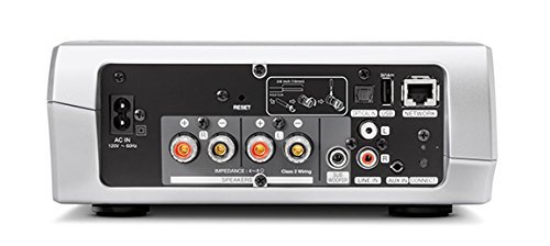 Denon HEOS Wireless Amplifier Bundle with Boston Acoustics Voyager 60 Outdoor Speakers (White) N4