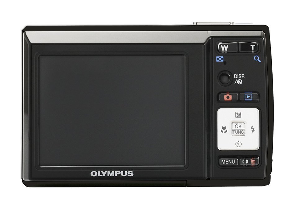 Olympus FE-46 12MP Digital Camera with 5x Optical Zoom and 2.7 inch LCD (Pearl Black) N2