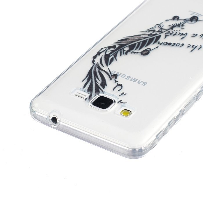 Galaxy G530 Case Cover,TYoungs Ultra Thin Soft Silicone Flexible TPU Transparent Clear Case [Anti-Scratch] Cover... N19