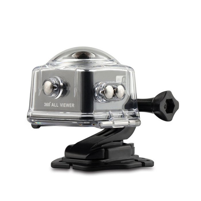 Sansnail Waterproof Sports Action Camera 360 Degree Panoramic 8MP and 1080P HD With 1.5 inch LCD Screen (Black) N2