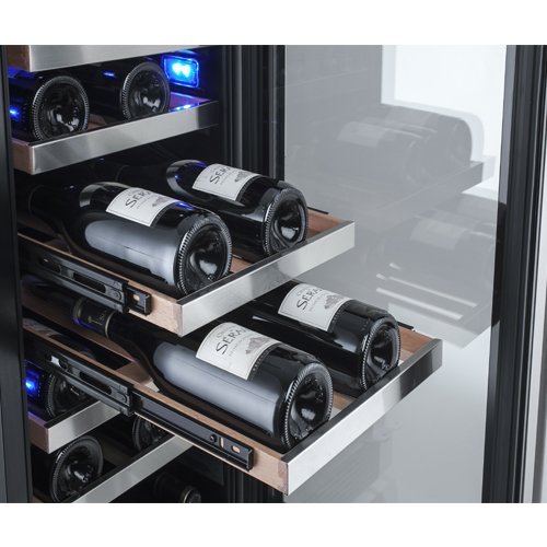 Avallon 23 Bottle 15" Dual Zone Built-In Wine Cooler - Right Hinge N5