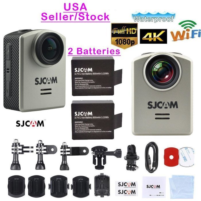 Genuine Silver SJCAM M20 2.5K Photo Gyro Video Camcorder Resolution Mini Action Helmet Wifi Camera Waterproof...