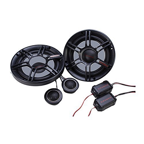 CRUNCH CS65C CS Series 6.5" 300-Watt 2-Way Component Speaker System