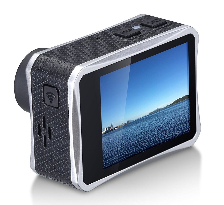Miho SDV-8560Q 4K UHD Waterproof WiFi Sports Action Camera w/ Sony Sensor 2.0" HD LCD Wide Angle Lens App Remote...
