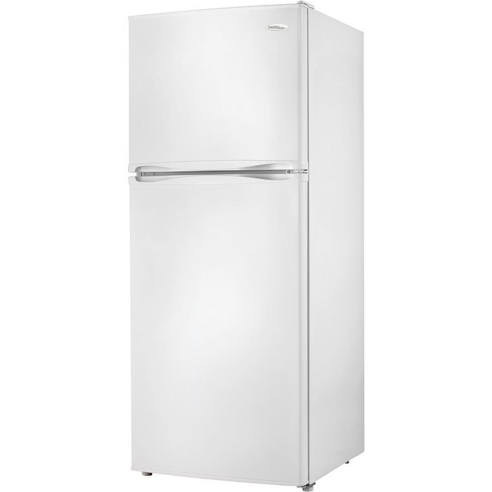 Danby DFF100C2WDD Frost-Free Refrigerator with Top-Mount Freezer, 9.9 Cubic Feet, White