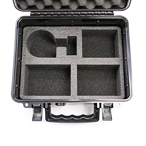 Go Professional XB-652 Pro Watertight Rugged Case With Custom Lower Tray for HD GoPro Cameras, Fits - Hero, Hero...