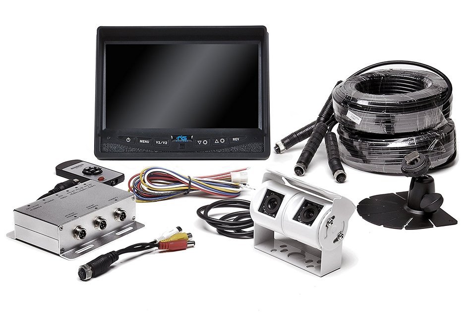 Rear View Safety RVS-813613 Video Camera with 7-Inch LCD (Black)