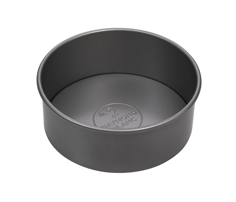 Raymond Blanc Bakeware Round Loose Base Tin, 8 Inch - Grey N3