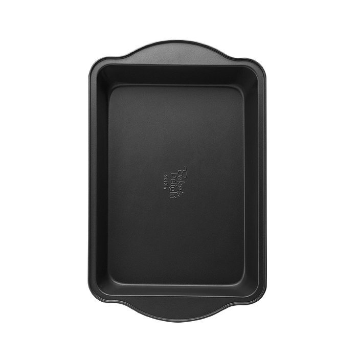 Baker's Advantage 0.4mm Carbon Steel Sheet Cake Pan, 9 by 13-Inch, Metallic