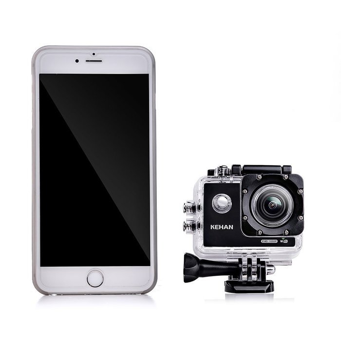 KEHAN C60 FHD Mini Wi-Fi Action Camera H.264 16MP 1080P 60fps Sport DV Video Camcorder 2.0" Screen 170 Degree... N2