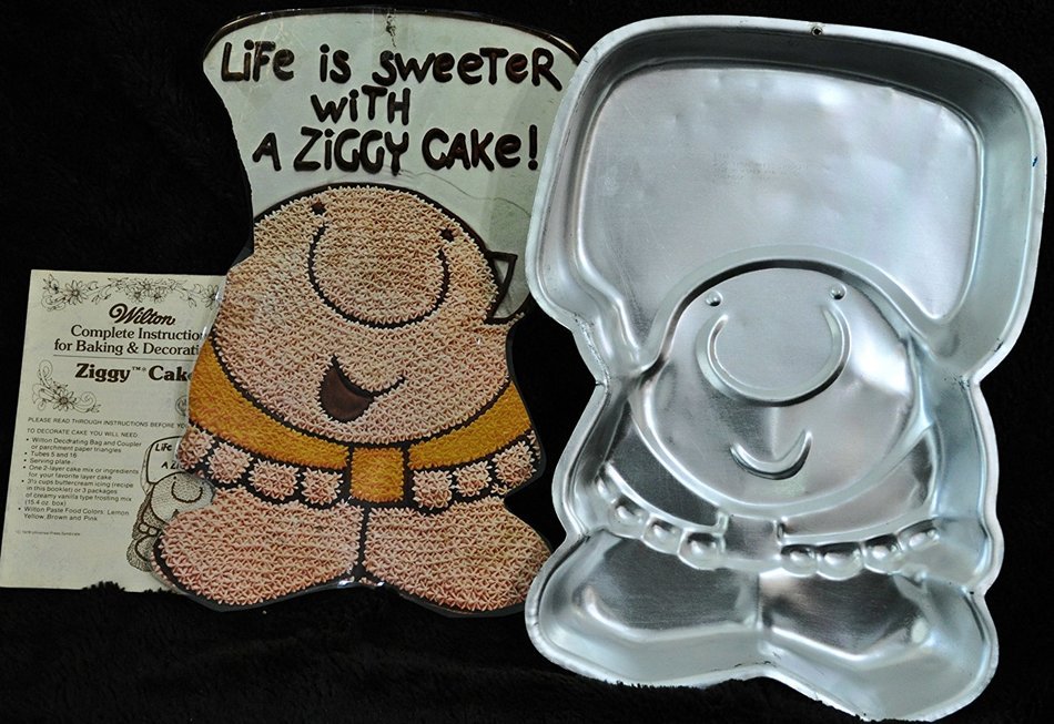Wilton Ziggy Cake Pan (502-7628, 1978) N2