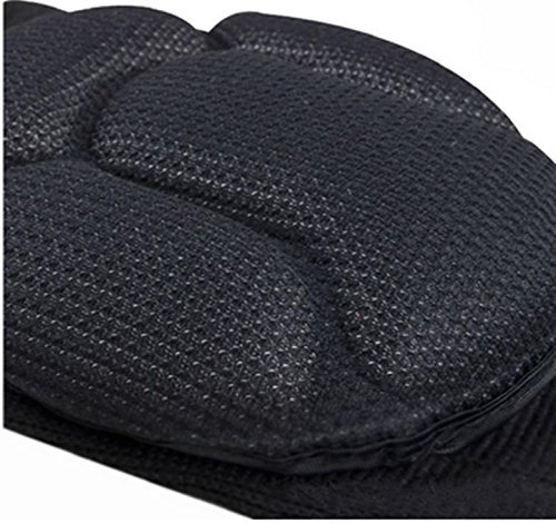 GU Angqi New Black Sponge Football Knee Pads Volleyball Kneecap Elastic Protector Knee