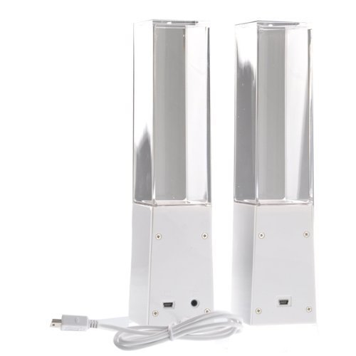 SUNYEE Colorful LED Fountain Dancing Water Mini Speakers for iPhone 4s 5 6 6S 6plus iPod iTouch Samsung S2 S3... N4
