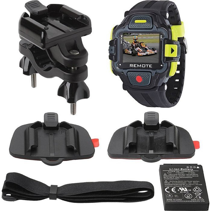Coleman Conquest2 CX16WP+LCD 1080p 60fps Full HD 16.0 MP Wi-Fi Helmet and Action Camcorder with Streaming LCD... N2