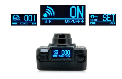Full HD Action Camera 'Eyeshot' with Wi-Fi and Watch Remote Control - 1920x1080p, Panasonic Sensor, Ultra Wide... N4