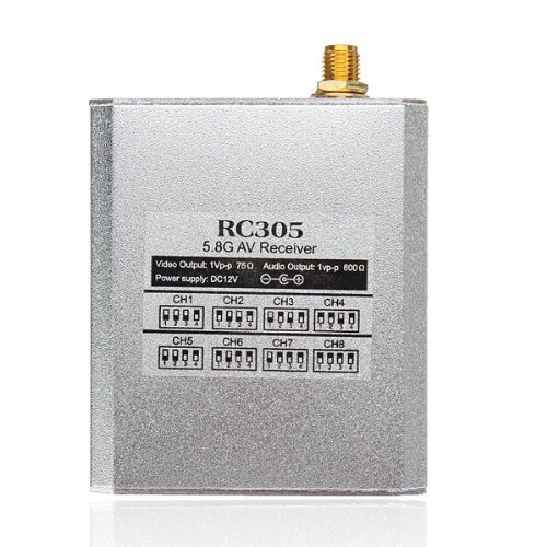 Boscam FPV 5.8G 8CH 200mW AV Wireless Receiver RC305 N2