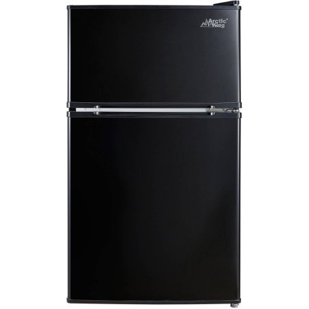 Arctic King 3.2 cu ft 2-Door Compact Refrigerator, Black N3