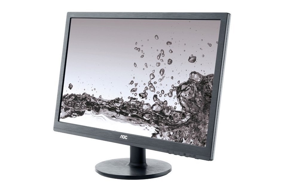 Aoc Monitors E2460SD TFT Active Matrix LED Monitor, 24 in.