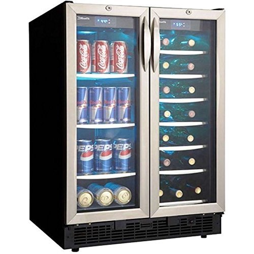 Danby Silhouette 24In Stainless Steel Beverage Center Built-In Wine/Beverage Cooler - DBC2760BLS N5