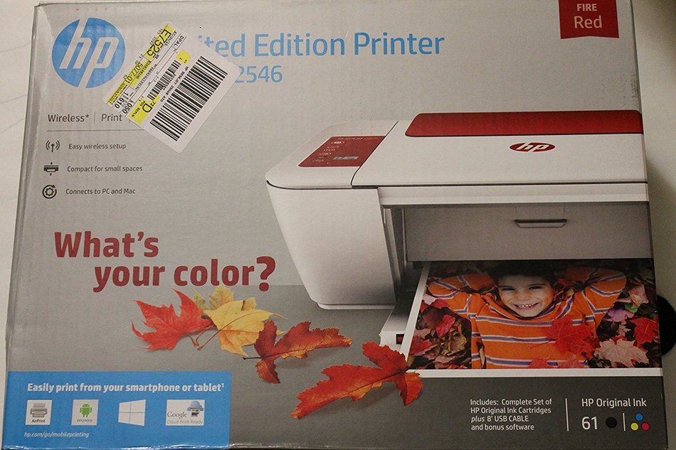 HP deskjet ink advantage 2546 all-in-one printer N2