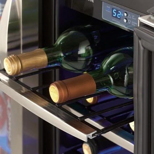 Danby Silhouette 24In Stainless Steel Beverage Center Built-In Wine/Beverage Cooler - DBC2760BLS N7