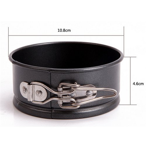 Stock Show 1Pcs Small Non-Stick Rectangle 4inch Carbon Steel Cake Pan/Bread Baking Tool/Mould/Mold with A Unlock... N2