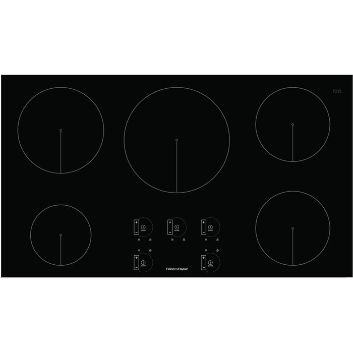 Fisher Paykel CI365DTB1 36" Black Electric Induction Cooktop