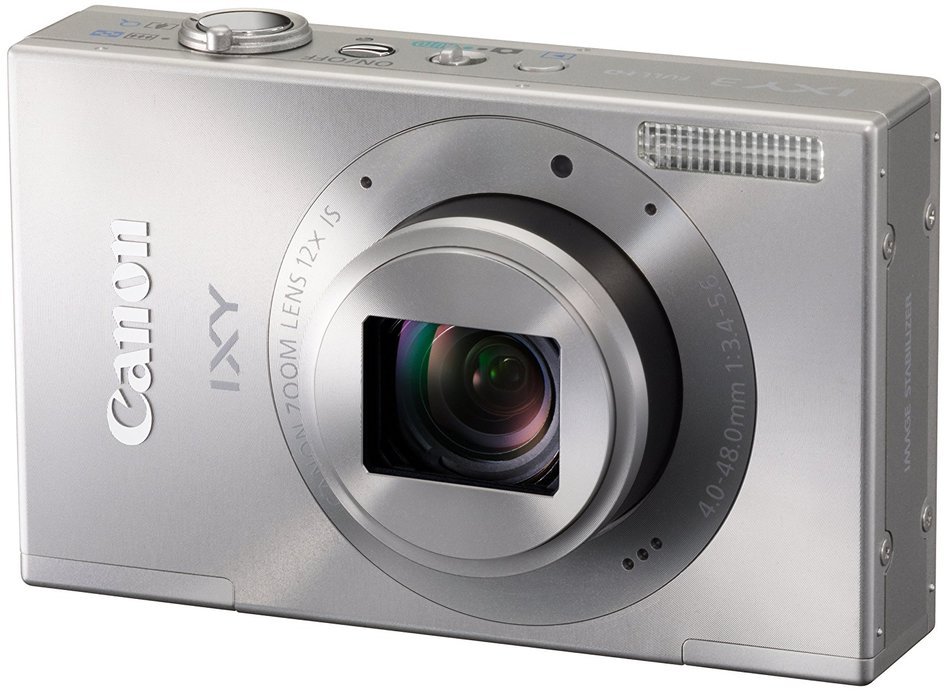 Canon Digital Camera IXY 3 (Silver) 12x Optical Zoom CMOS IXY3(SL) - International Version