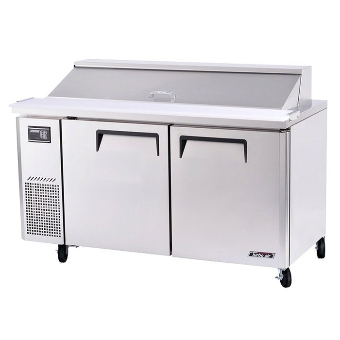 Turbo Air JST-60 Sandwich/Salad Unit, 2 Section 15 Cu. Ft.