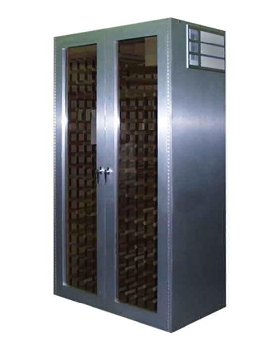 700-Model Brushed Aluminum Wine Cabinet by Vinotemp