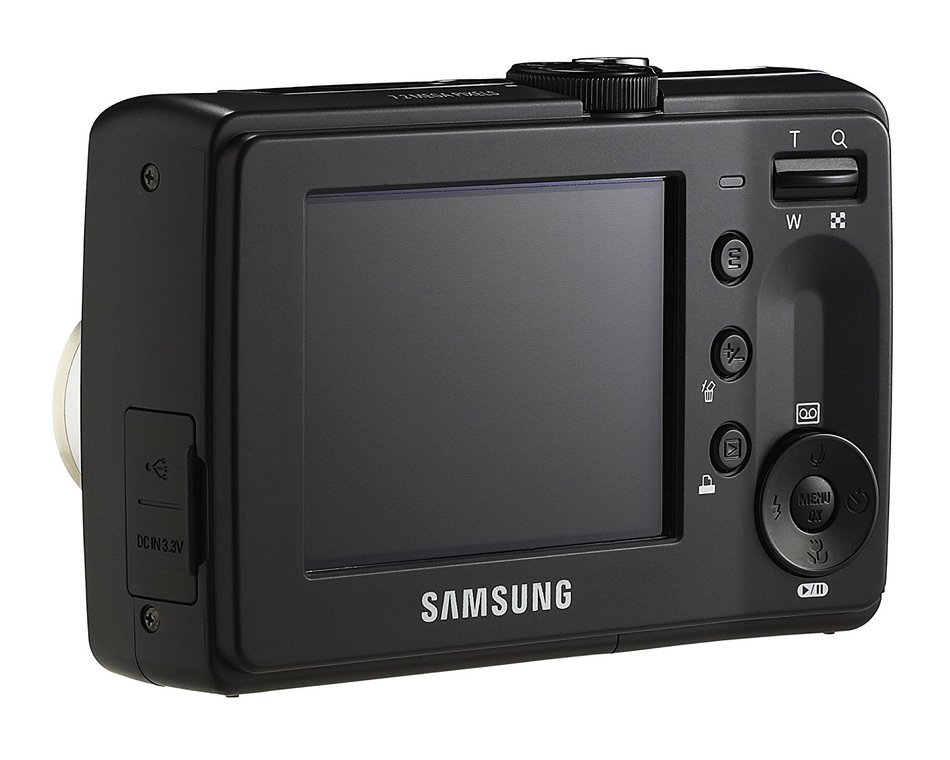 Samsung Digimax S730 7.2MP Digital Camera with 3x Advance Shake Reduction Optical Zoom (Black) N3