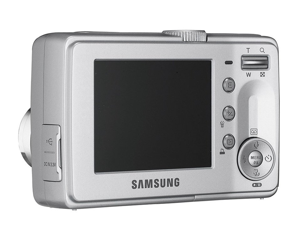 Samsung Digimax S730 7.2MP Digital Camera with 3x Advance Shake Reduction Optical Zoom (Black) N4