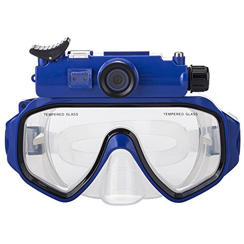 HD 720P Underwater 30M Digital Camera Diving Glasses Mask Mini DV Video Recorder N6