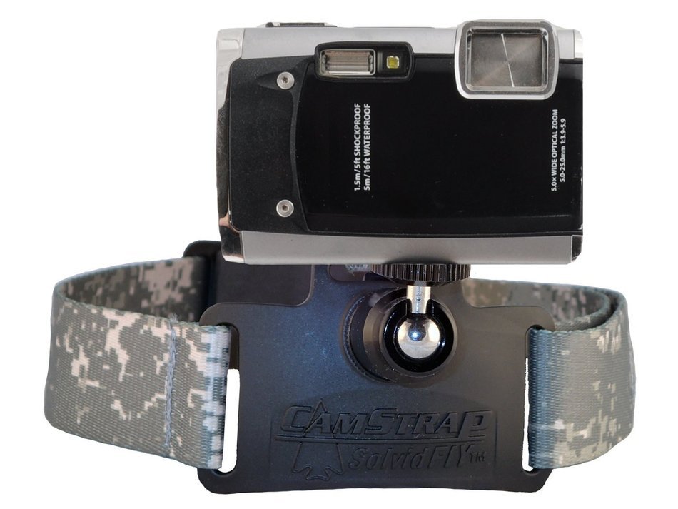 CamStrap Pro Universal Head Cam Mount (Black) N2