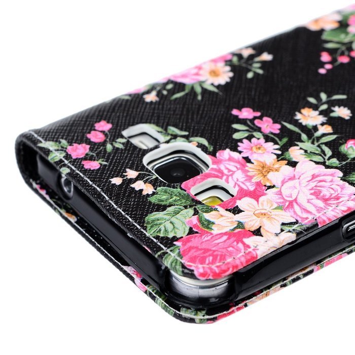 Galaxy Grand Prime Case,Samsung Galaxy Grand Prime Case - Wallet Flip Stand Case PU Leather Case with Shockproof... N66