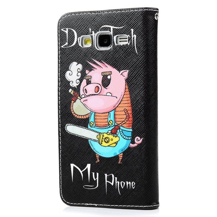 Galaxy Grand Prime Case,Samsung Galaxy Grand Prime Case - Wallet Flip Stand Case PU Leather Case with Shockproof... N70