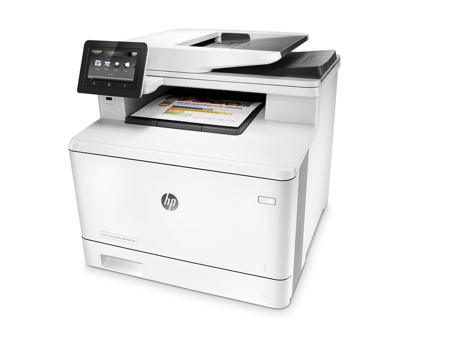 HP Laserjet Pro M477fdn All-in-One Color Printer, (CF378A)