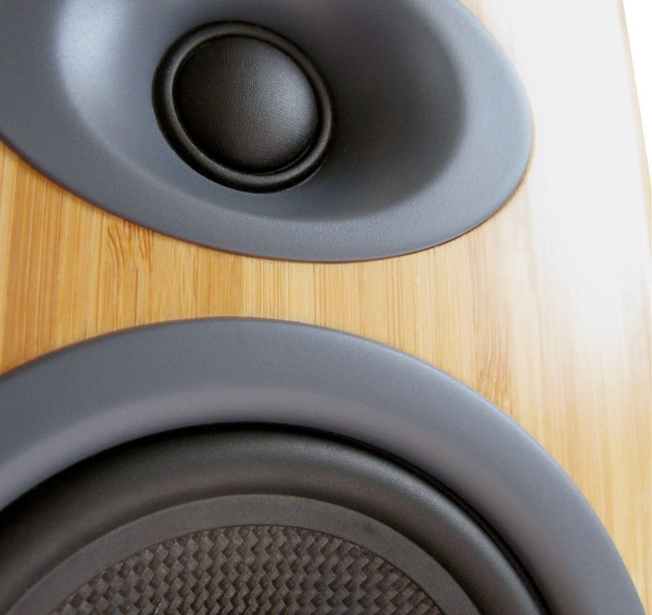 Audioengine P4 Black (Pr.) 2-Way Passive Bookshelf Speaker (AP4B) N4