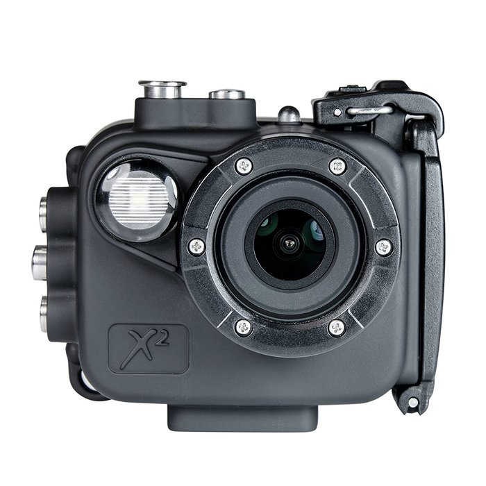 Intova X2 Waterproof 16MP Action Camera with Built-In 150-Lumen Light & Wifi N2