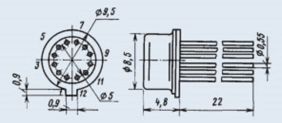 IC / Microchip 140UD1B analogue MA702 USSR 2 pcs N2